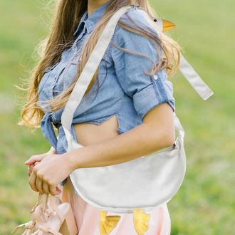 Generic Animal Purse - Novelty Geese Purse, Geese Canvas Animal Bag, Shoulder Bag, Funny Tote Kawaii, Cute, Canvas for Boys, Girls, Daily Use