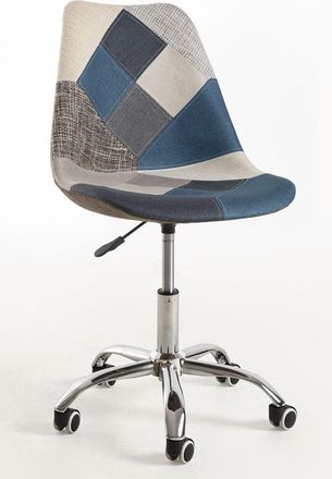 Regalos Miguel Regalos Miguel - Sillas De Escritorio - Silla Neo Patchwork - Patchwork Blue