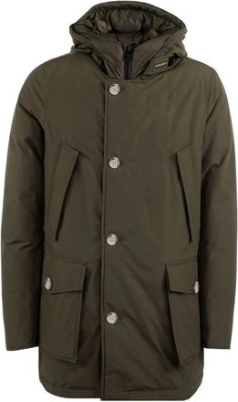 Woolrich Arctic Parka in Groen - Heren - Parka Jassen - Groen - M - Jassen