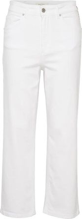 Part Two Judypw Je Bukser - Dames - Regular Fit Jeans - Wit - W35 - Katoen - Jeans