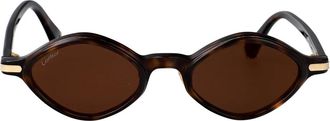 Cartier Sunglasses, unisex, Brown, Size: 48 MM Stylish Sunglasses Ct0540S