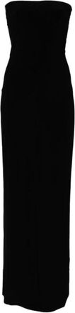 Norma Kamali Vestido Largo sin Tirantes - Dresses - Mujer - Negro - S