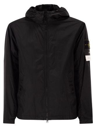 Stone Island Wasserabweisende und winddichte Jacke von Stone Island mit Kapuze