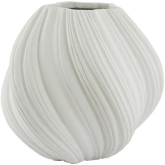 Light & Living Light&living - Jarr&oacute;n Yatung De Piedra En Color Crema - &Oslash;52x48 Cm