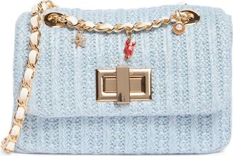 Aldo Adwiegan Woven Crossbody Bag in Blue at Nordstrom Rack