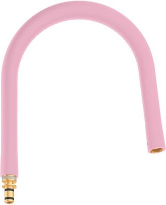 GROHE Grifo De Cocina Flexible Grohe Essence Semi-pro Rosa