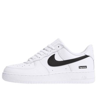 Nike x Supreme Air Force 1 Low White Black CU9225-102