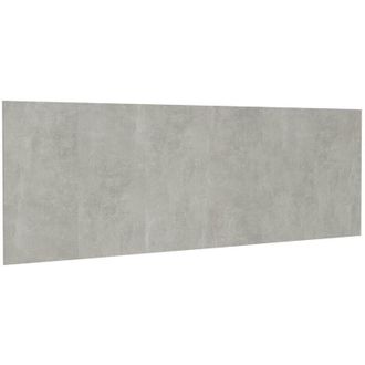 vidaXL Wall Headboard Concrete Grey 240x1.5x80 cm Engineered Wood vidaXL