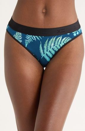 TomboyX Stretch Modal Bikini in Modal Botanical at Nordstrom, Size X-Large