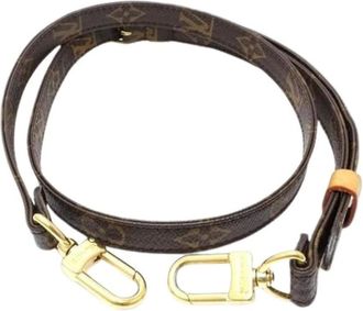 Louis Vuitton Pre-owned Accessories, female, Brown, Size: ONE SIZE Pre-owned Canvas Strap