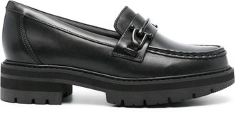 Clarks Orianna Bit leather loafers - women - Rubber/Leather/Calf Leather - 37 - Black