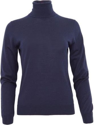 Lords of Harlech Rona Cashmere Blend Turtleneck Sweater in Navy at Nordstrom, Size Xx-Large