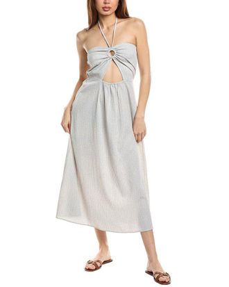 Echo Seersucker Midi Dress