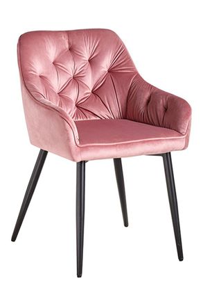 Regalos Miguel Sillas Comedor - Silla Salle Terciopelo - Rosa