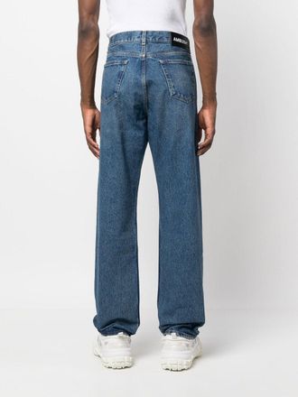 AMBUSH High-Rise Wide-Leg Jeans - Blue