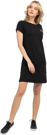 Emporio Armani Mini Jurk - Dames - Korte kleedjes - Zwart - XS - Katoen - Kleedjes
