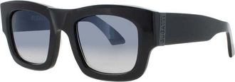 Bugatti Unisex Blue Rectangular Sunglasses 48MGRY