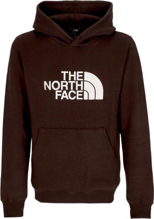 The North Face Koolbruine Hoodie met Kangoeroezak - Heren - Sportshirts - Bruin - S - Katoen - Fitness