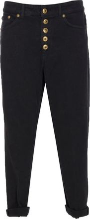 Dondup Jeans con applicazione - Nero