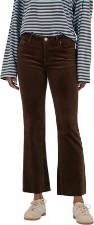 Kut from the Kloth Kelsey Mid Rise Pants In Brown