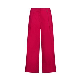 Liu Jo Jeans - Dames - Broeken - Rood - Maat: S Katoen