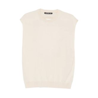 Department Five Department Five, Truien & Vesten, Dames, Beige, M, Gabuti Gilet Oblo