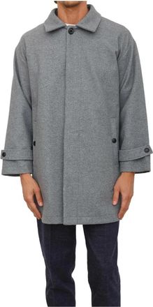 John Richmond Parkas - Heren - Mantel - Grijs - XL - Jassen