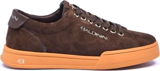 Baldinini Sneaker van su&egrave;de bruin - Dames - Sneakers - Bruin - 40 EU - Su&egrave;de - Schoenen