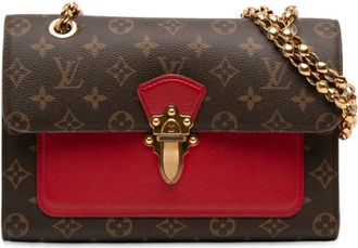 Louis Vuitton Borsa a spalla Victoire con monogramma 2016 - Marrone