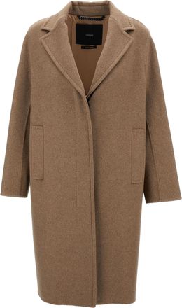 Max Mara Womens Ardenne Cashmere Coat - Tan - Size EU 36 (Womens)