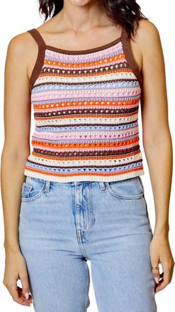 dh New York Kimmy Top In Clove Combo