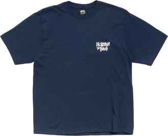St&uuml;ssy Peace Increased T-Shirt Navy 1905203-NAVY