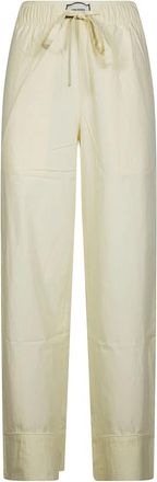Entire studios Pajama Pant - Dames - Wijde Broeken - Wit - S - Broeken