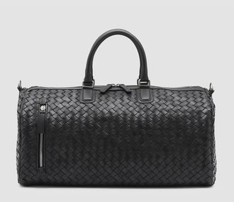 Officine Creative Armor 01 Hand-Woven Tote Bag in Black at Nordstrom