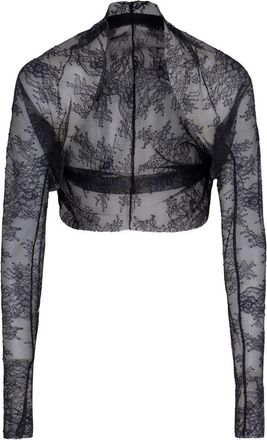 Alberta Ferretti Donna, Top, Nero, M, new