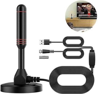 OEM Antenna Da Interni Con Amplificatore - Antenna Tv Da Interni - Antenna Hdtv