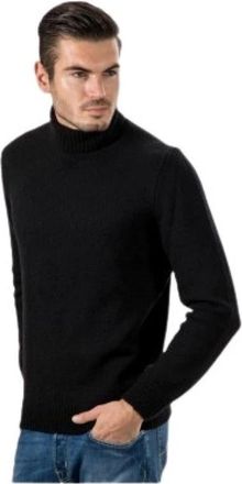 Gran Sasso SColtruipen - Heren - Coltruien - Zwart - 2XL - Wol - Truien & Vesten