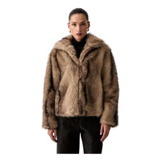 Silvian Heach Rispar Jas - Dames - Jassen - Beige - S - Polyester - Jassen