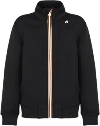 K-Way Zip-throughs - Heren - Vesten met rits - Zwart - S - Polyester - Hoodies & sweatvesten