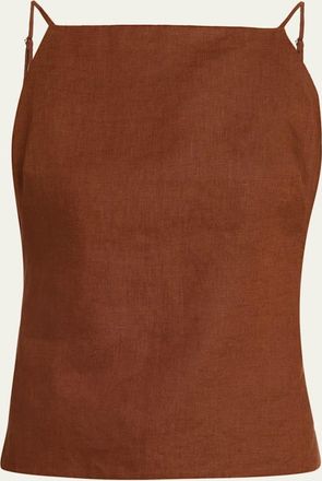 A.L.C. Reese Strappy Open-Back Top