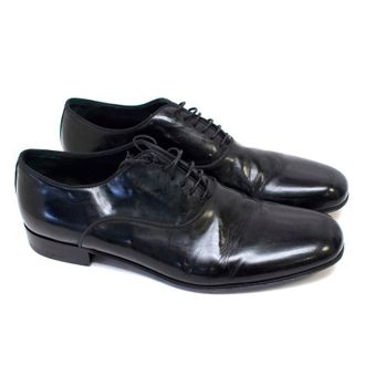 Ermenegildo Zegna Black Dress Shoes Size 40