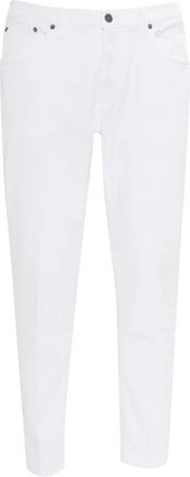 Dondup Pantalone Brighton - Dames - Skinny Jeans - Wit - W31 - Katoen - Jeans