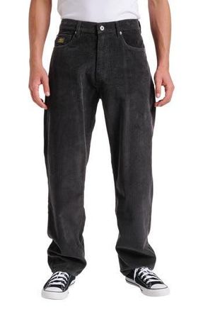 Quiksilver Landers Regular Fit Corduroy 5-Pocket Pants in Phantom at Nordstrom Rack, Size 34