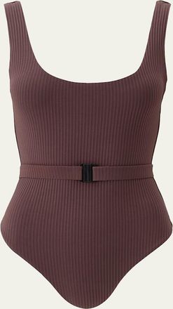Melissa Odabash Rio Belted One-Piece Swimsuit