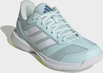 adidas Hallenschuh ADIDAS PERFORMANCE LIGRA 8 INDOOR, Damen, Gr. 38,5, halo mint, ftwr wei&szlig;, hi, res gelb, Synthetik, Textil, Schuhe Hallenschuh, geeignet f&uuml;