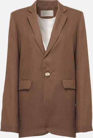 Asceno Azores linen blazer