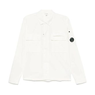 C.P. Company C.p. Company, Heren, Overhemden, Wit, Maat: 2XL Katoen