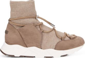 PESERICO Sneakers - Dames - Sneakers - Beige - 38 EU - Leer - Schoenen