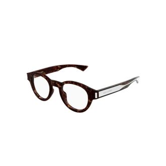 Saint Laurent Glasses, unisex, Brown, Size: 46 MM Optical Frame