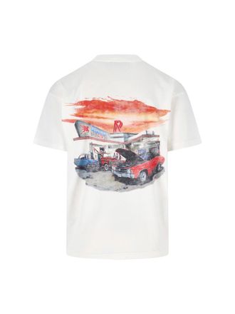 Represent Mens T-Shirts And Polos White Cotton